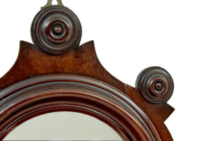 19th Century Carved Mahogany Toilet Mirror — thumbnail 4