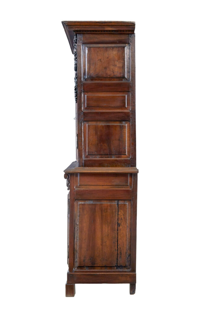 18th Century French Carved Walnut Cupboard — image 9