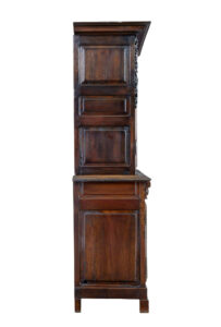 18th Century French Carved Walnut Cupboard — thumbnail 7