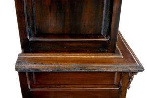 18th Century French Carved Walnut Cupboard — thumbnail 11