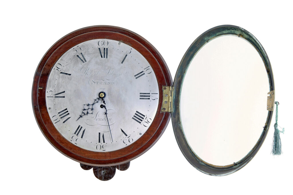18th Century Georgian Wall Clock by Robert Salmon — image 8
