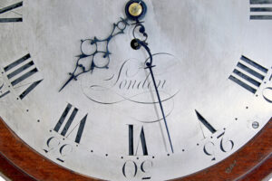 18th Century Georgian Wall Clock by Robert Salmon — thumbnail 6