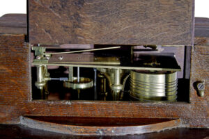 18th Century Georgian Wall Clock by Robert Salmon — thumbnail 4