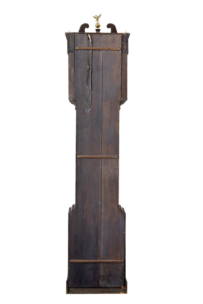 18th Century Inlaid Mahogany Long Case Clock by William Underwood — image 7