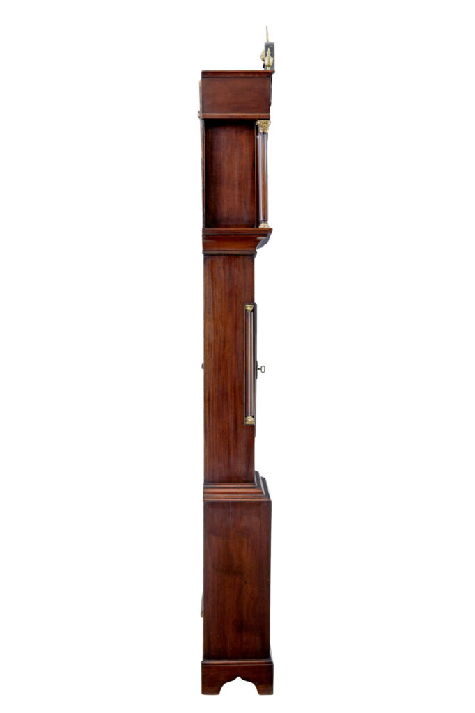 18th Century Inlaid Mahogany Long Case Clock by William Underwood — image 6