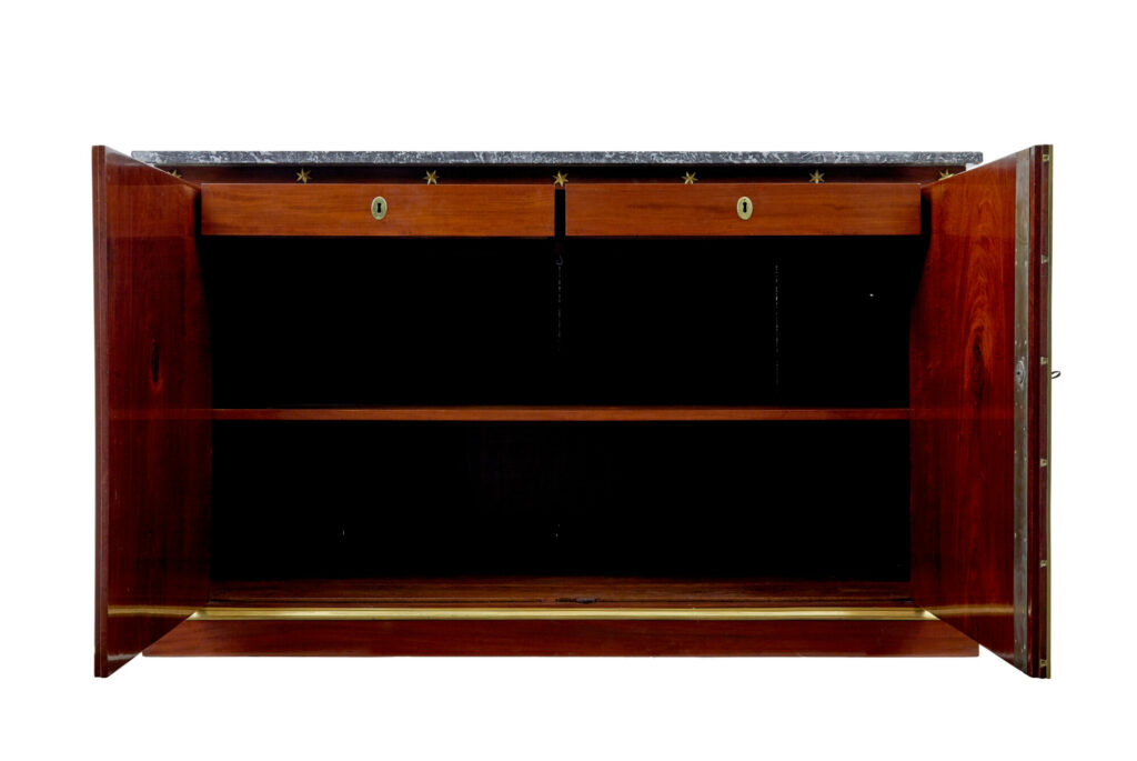 19th Century French Empire Mahogany Sideboard — image 8