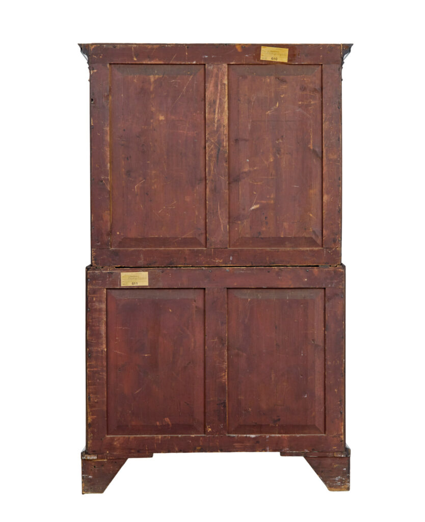 Early 19th Century Channel Island Mahogany Chest on Chest — image 3