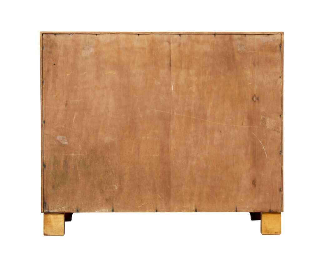 Mid 20th Century Swedish Birch Chest of Drawers — image 6