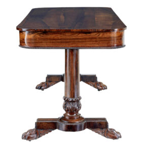 Early 19th Century Regency Library Table — thumbnail 6