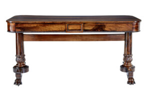 Early 19th Century Regency Library Table — thumbnail 5