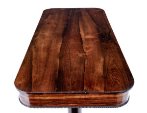 Early 19th Century Regency Library Table — thumbnail 4
