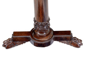 Early 19th Century Regency Library Table — thumbnail 3