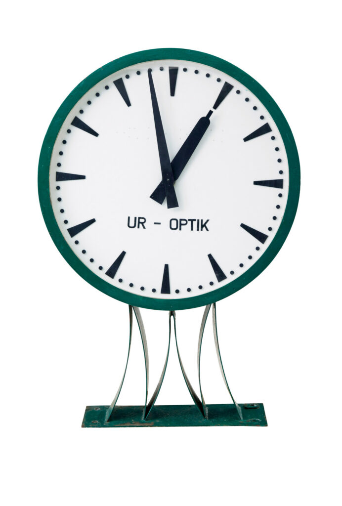Mid Century Westerstrands Swedish Industrial Station Clock — image 7
