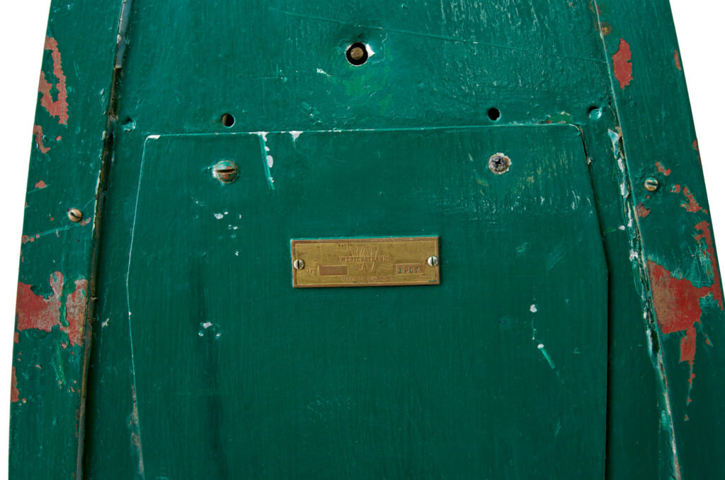 Mid Century Westerstrands Swedish Industrial Station Clock — image 3