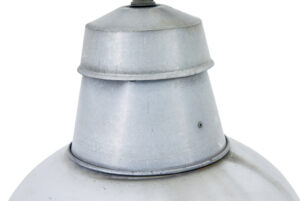 Pair of 1920’s Industrial Metal Hanging Ceiling Lights — thumbnail 6