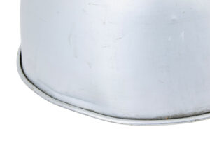 Pair of 1920’s Industrial Metal Hanging Ceiling Lights — thumbnail 4