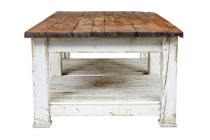 Large 19th Century Solid Pine Work Table — thumbnail 10