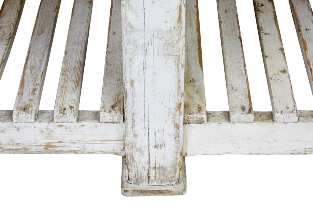 Large 19th Century Solid Pine Work Table — image 7