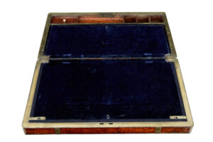 Mid 19th Century Burr Campaign Lap Writing Desk — thumbnail 7