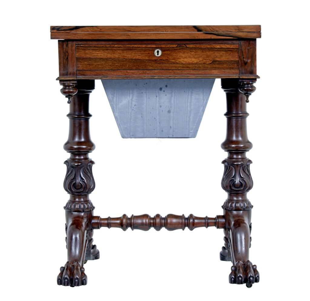 William Iv 19th Century Flip Top Side Table — image 2