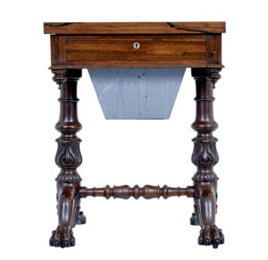 William Iv 19th Century Flip Top Side Table — thumbnail 2