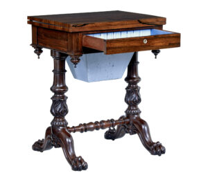 William Iv 19th Century Flip Top Side Table — thumbnail 8