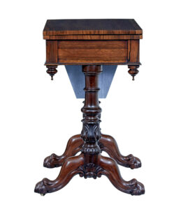 William Iv 19th Century Flip Top Side Table — thumbnail 7