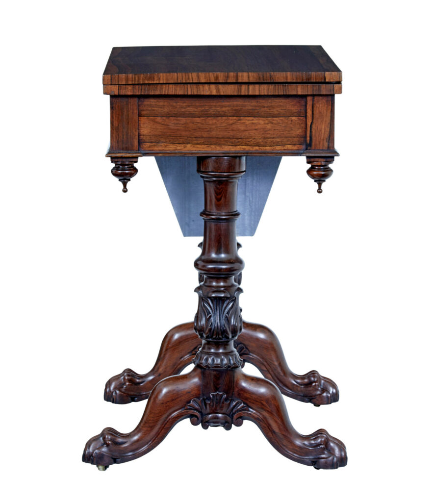 William Iv 19th Century Flip Top Side Table — image 7