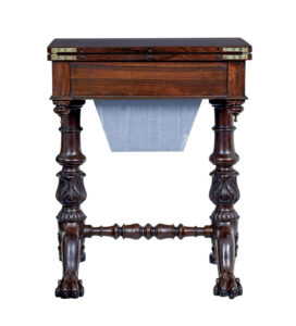 William Iv 19th Century Flip Top Side Table — thumbnail 6