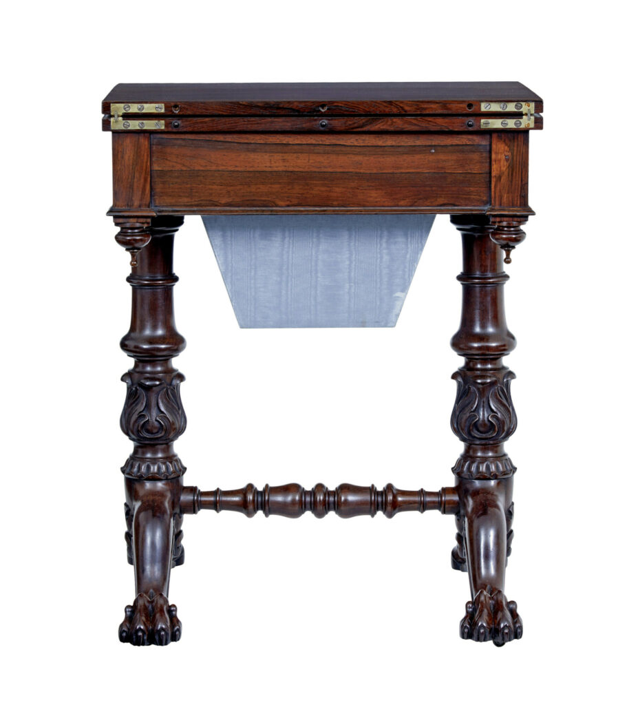 William Iv 19th Century Flip Top Side Table — image 6