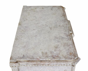 Swedish 19th Century Painted Breakfront Chest of Drawers — thumbnail 9