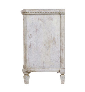 Swedish 19th Century Painted Breakfront Chest of Drawers — thumbnail 3