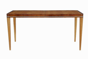 Swedish 20th Century Elm Desk by Carl Bergsten — thumbnail 7