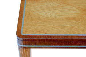 Swedish 20th Century Elm Desk by Carl Bergsten — thumbnail 3