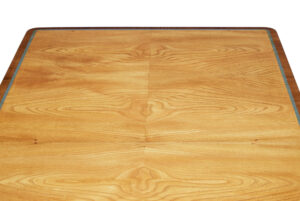 Swedish 20th Century Elm Desk by Carl Bergsten — thumbnail 2