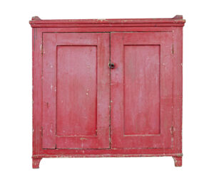 Swedish Mid 19th Century Hand Painted Cupboard — thumbnail 6