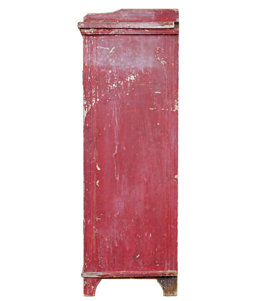 Swedish Mid 19th Century Hand Painted Cupboard — image 4
