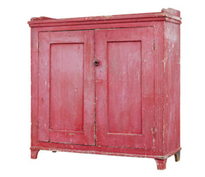 Swedish Mid 19th Century Hand Painted Cupboard — thumbnail 1