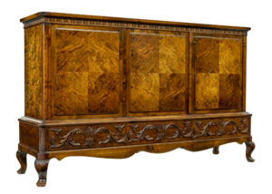 20TH CENTURY BURR BIRCH SIDEBOARD BY BODAFORS