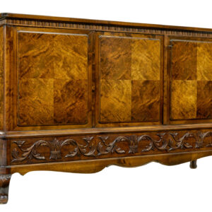 20TH CENTURY BURR BIRCH SIDEBOARD BY BODAFORS