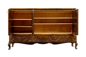 20th Century Burr Birch Sideboard by Bodafors — thumbnail 8