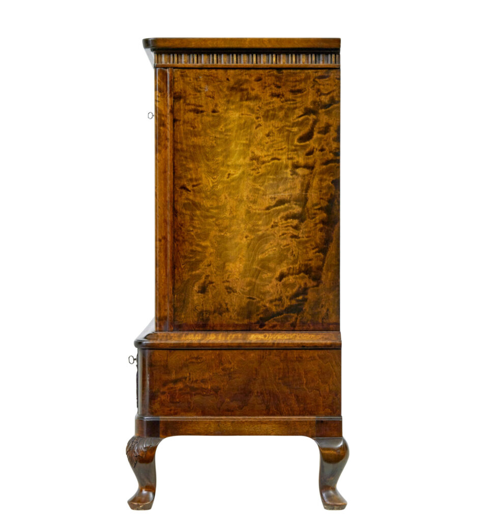 20th Century Burr Birch Sideboard by Bodafors — image 5