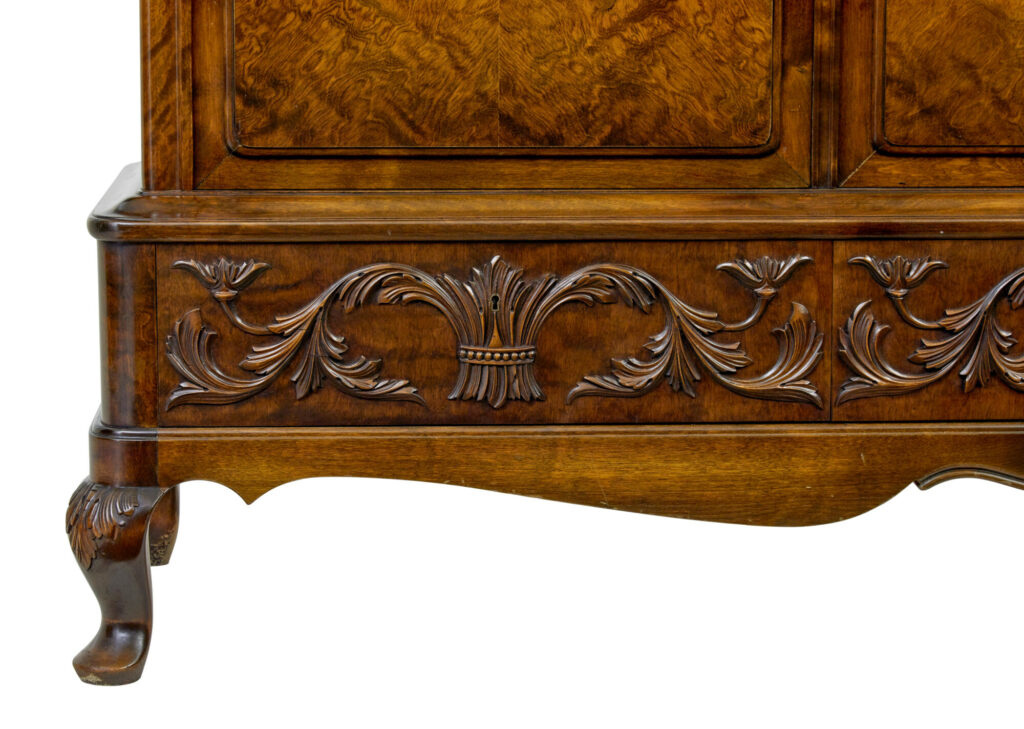 20th Century Burr Birch Sideboard by Bodafors — image 4