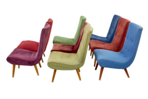 Harlequin Set of 8 Scandinavian Modern Lounge Chairs — thumbnail 16