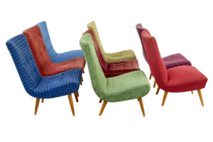 Harlequin Set of 8 Scandinavian Modern Lounge Chairs — thumbnail 14