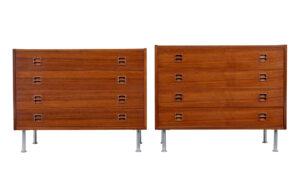 Near Pair of Danish 1970S Teak Chest of Drawers — thumbnail 9