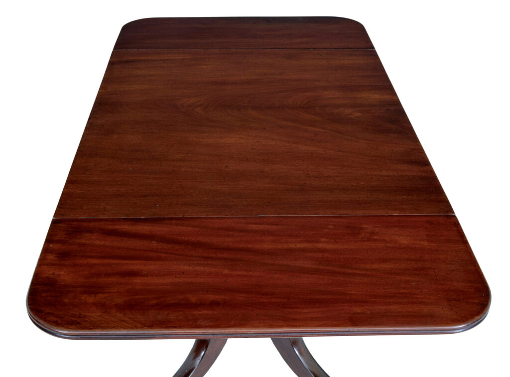19th Century Early Victorian Mahogany Sofa Table — image 4