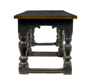 16th Century and Later Elizabethan Solid Oak Refectory Table — thumbnail 7