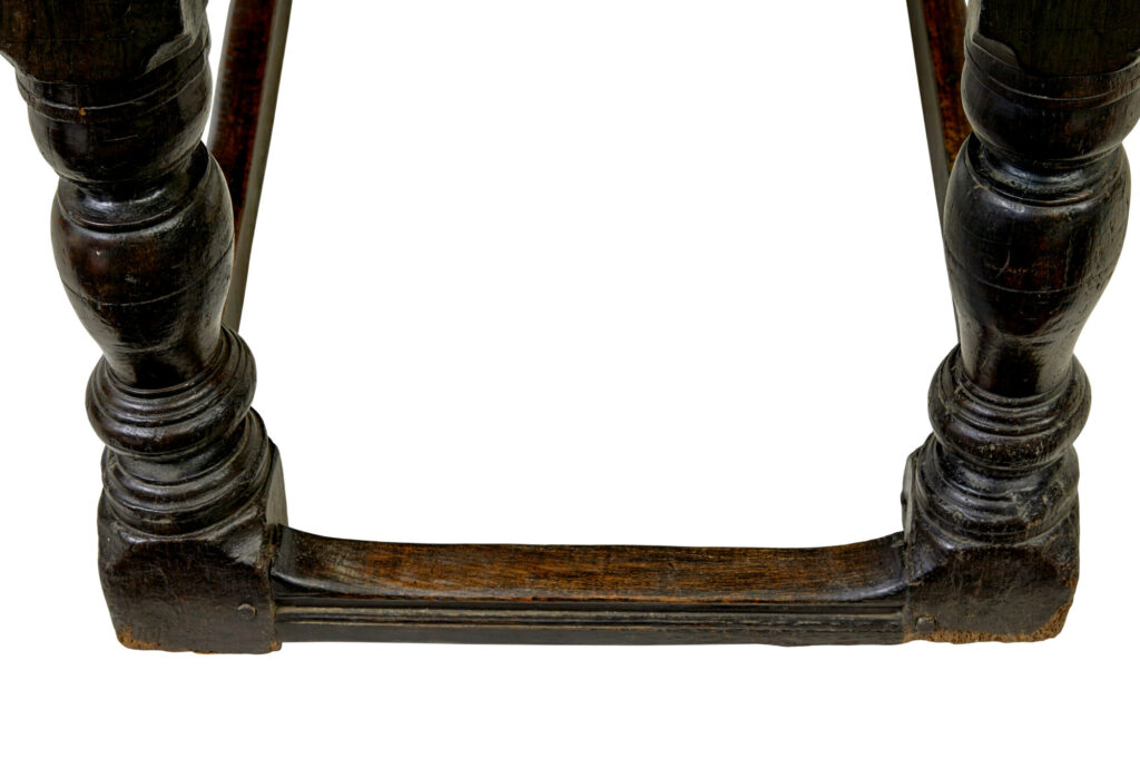 16th Century and Later Elizabethan Solid Oak Refectory Table — image 4