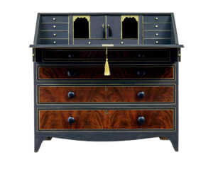19th Century Victorian Painted Bureau — thumbnail 6
